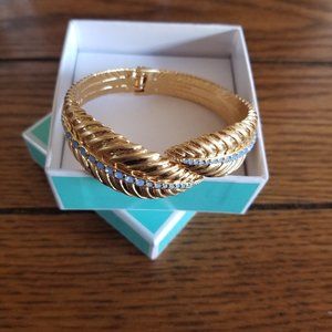 Lia Sophia Red Carpet Palmas Cuff Bracelet